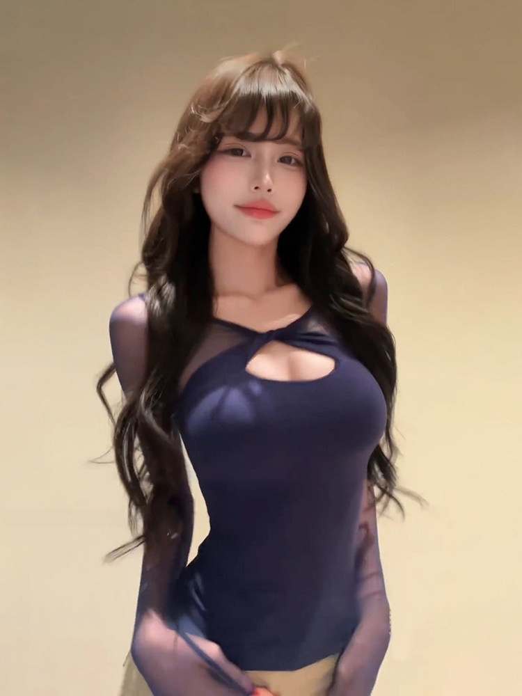 Camiseta sexy de manga larga c - Women'S Fashion Underwear reseña y precio