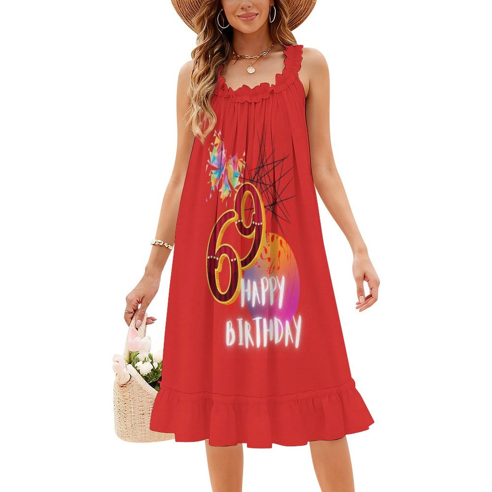 Feliz cumpleaños 69 cumpleaños - Women Fashion Gown reseña y precio