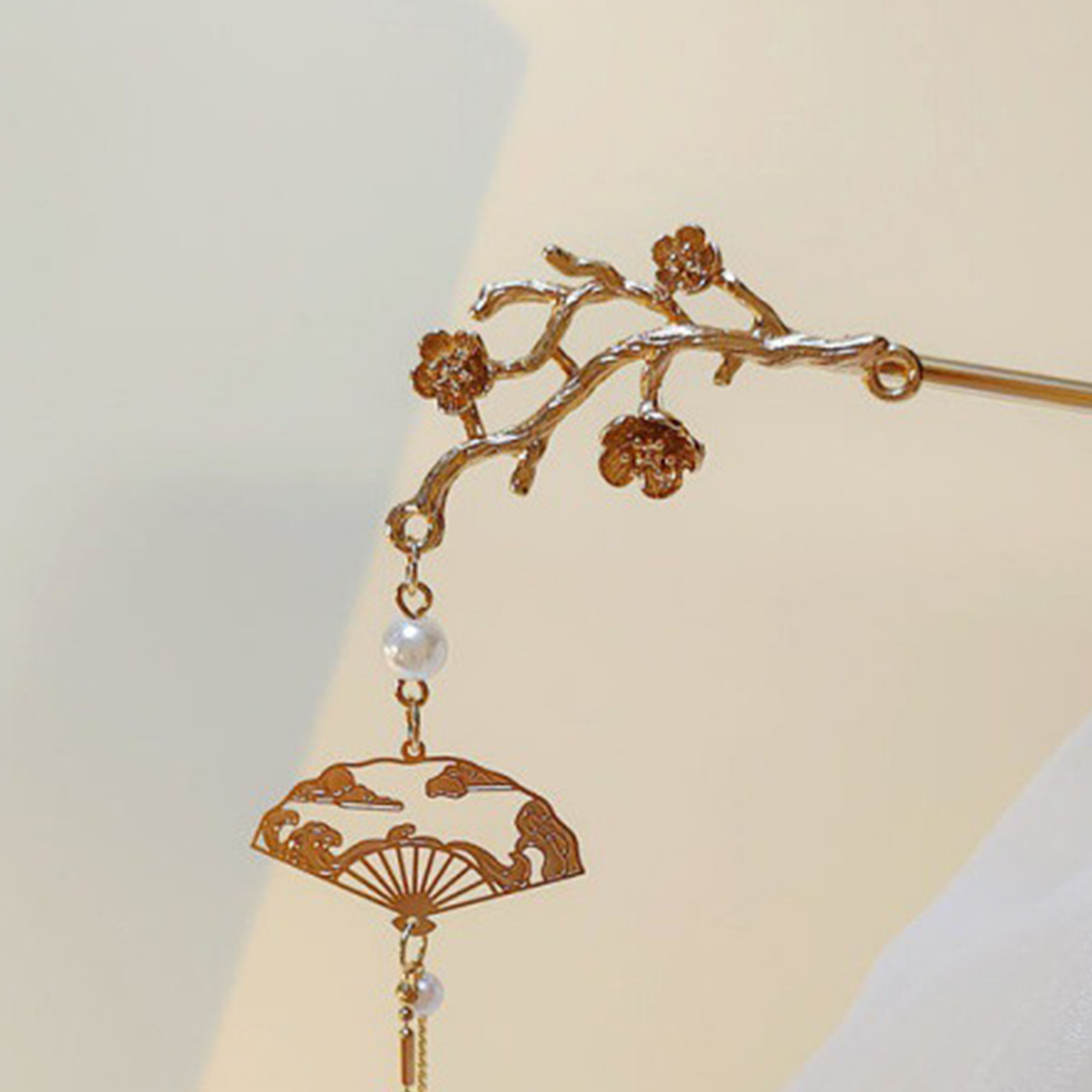 Horquilla con borla de Flor Re - Women Fashion Hair Style reseña y precio