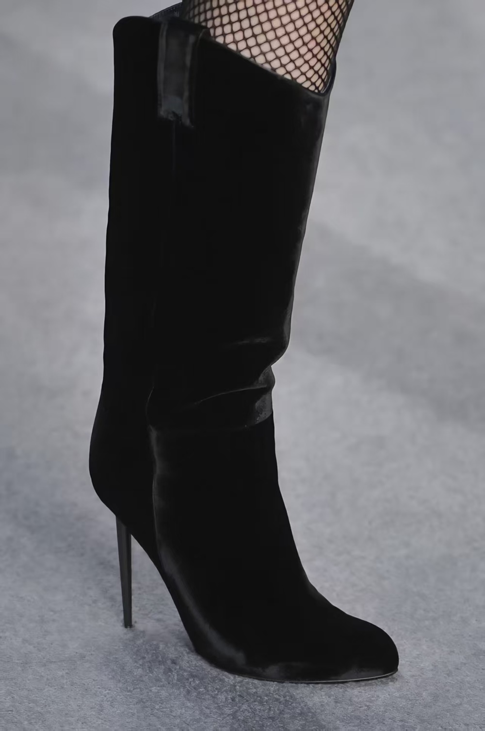 Botas de terciopelo negras has - Women'S Fashion Edgy reseña y precio