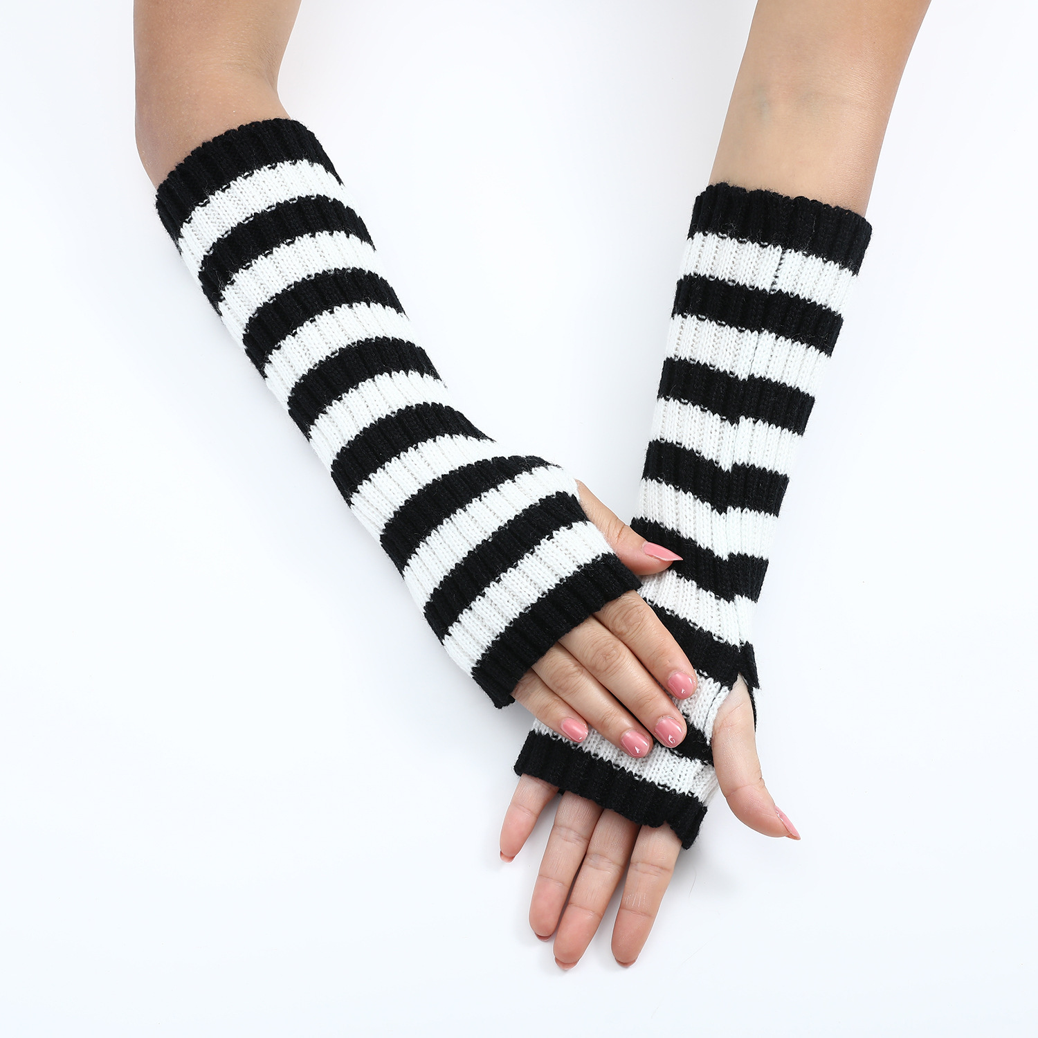 Calentadores de brazos sin ded - Women'S Fashion Gloves reseña y precio