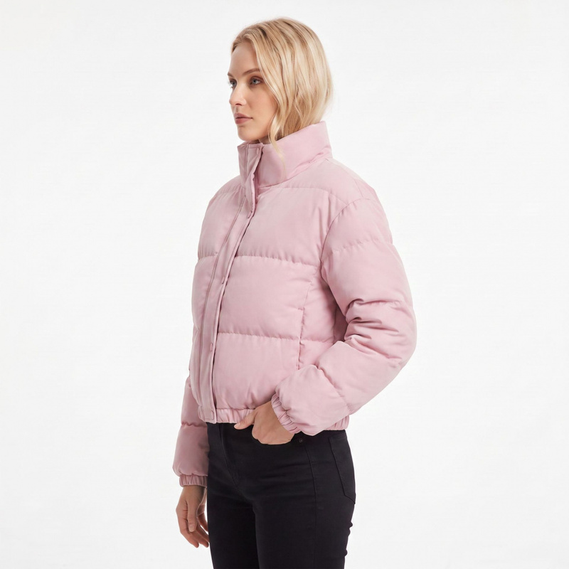Chaqueta Acolchada Corta con C - Women'S Fashion Petite reseña y precio